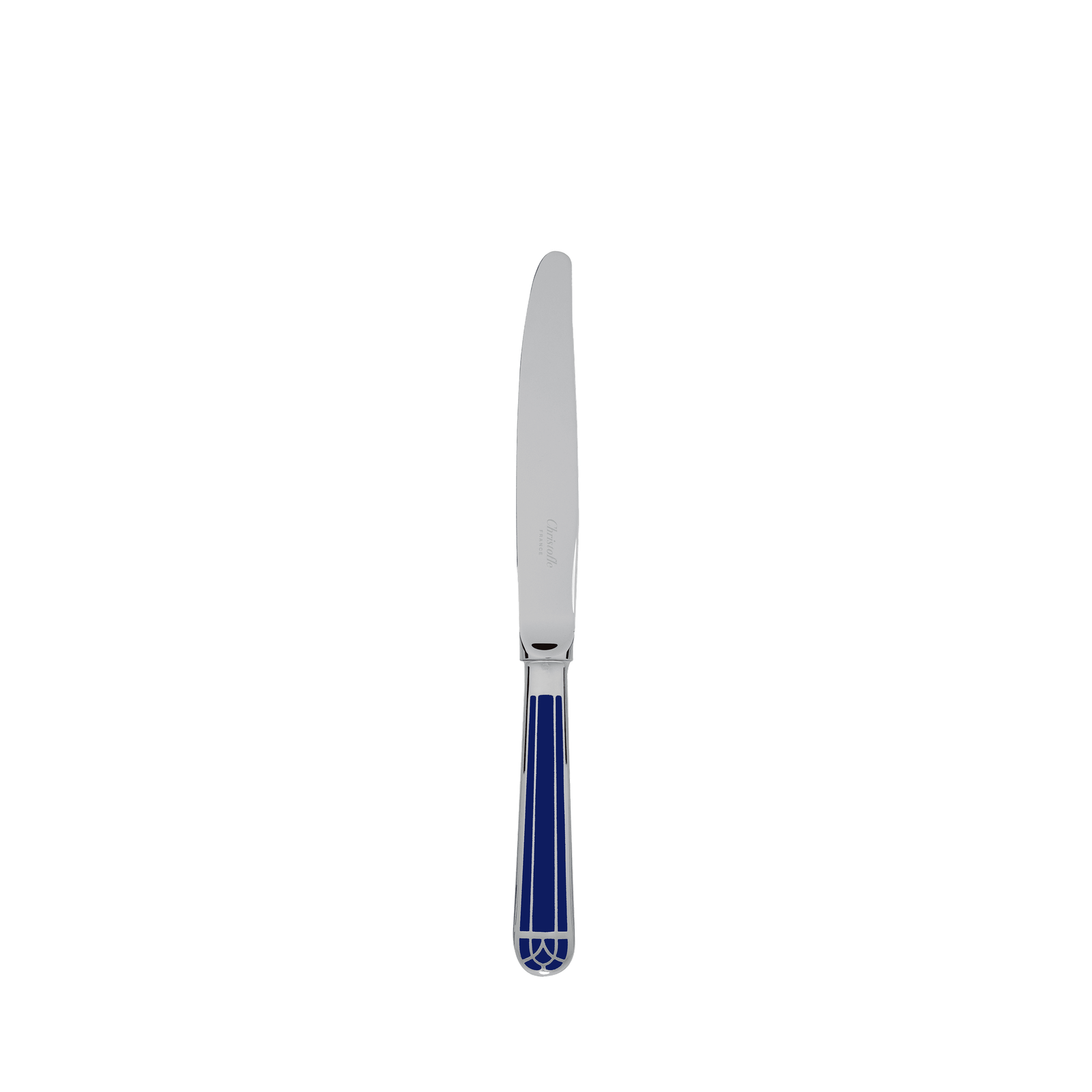 Christofle Talisman Silver Plated Dessert Knife Blue