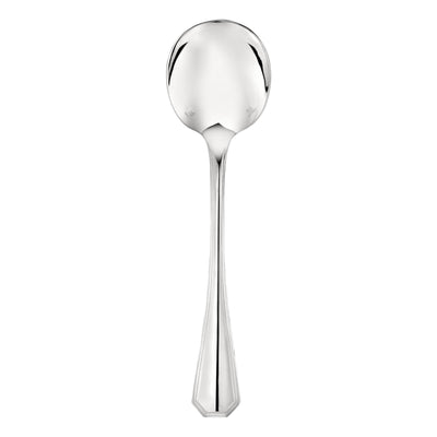Christofle America Silver Plated Cream Soup Spoon