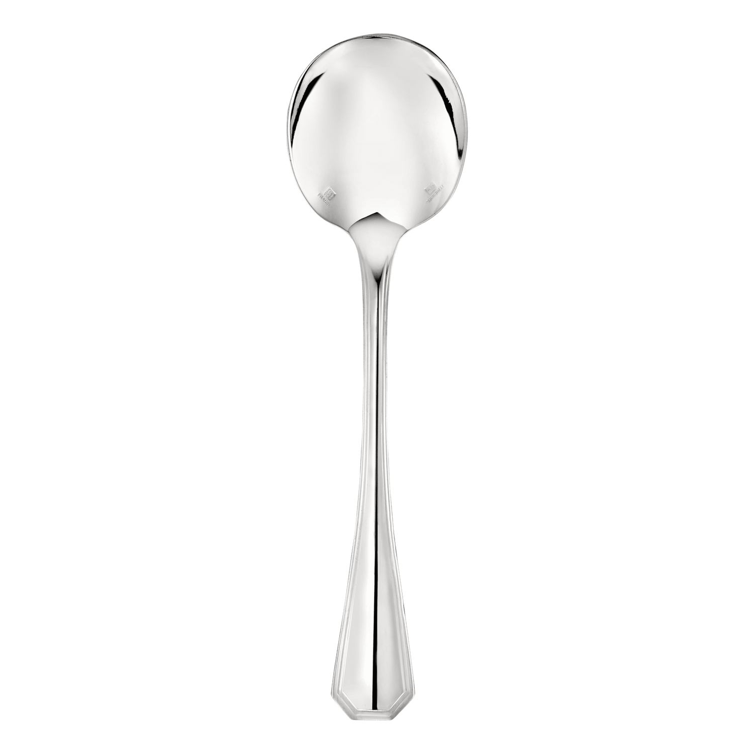 Christofle America Silver Plated Cream Soup Spoon