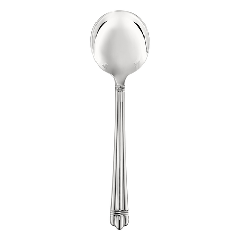 Christofle Aria Silver Plated Cream Soup Spoon