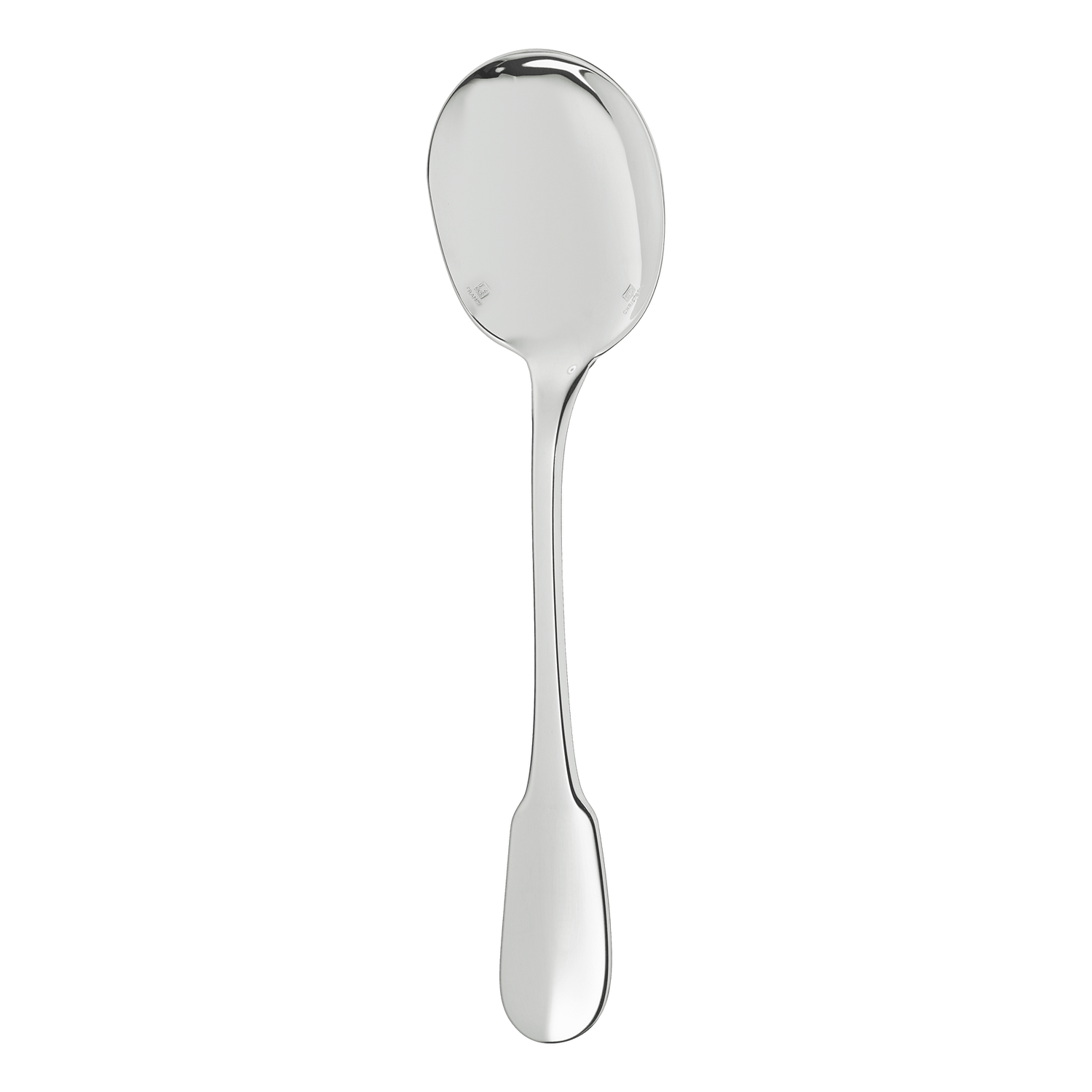 Christofle Cluny Silver Plated Cream Souspoon