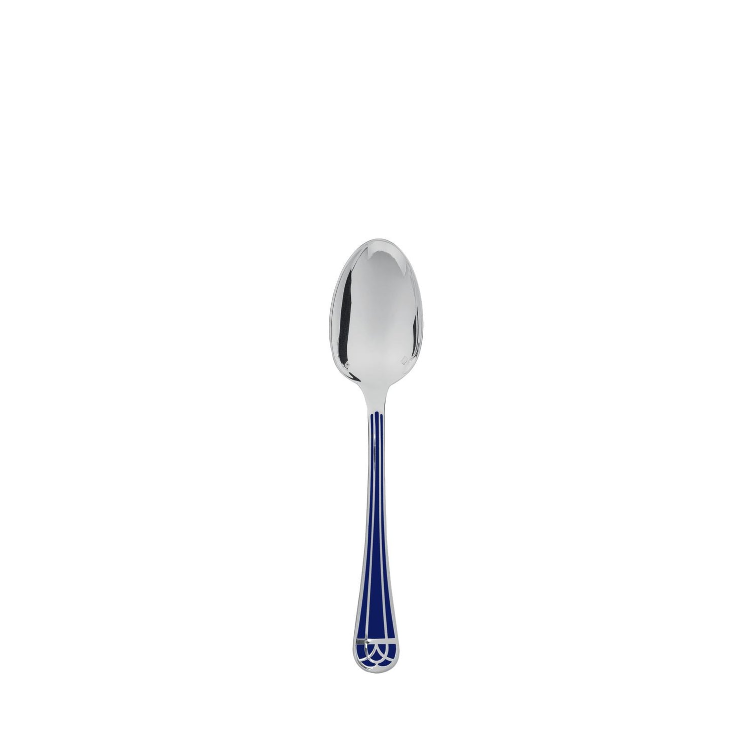 Christofle Talisman Silver Plated Dessert Spoon Blue