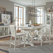 Magnussen Home Bronwyn Alabaster Counter Chair Set of 2