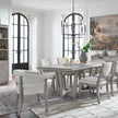 Magnussen Home Braelyn Dorian Grey Upholstered Host Chair Set of 2