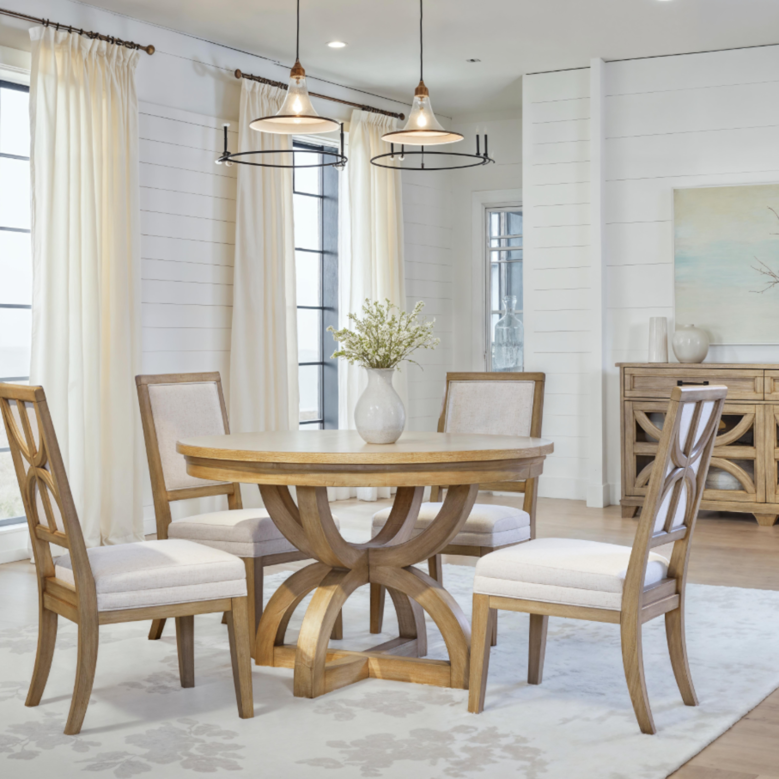 Magnussen Home Coventry Honey Maple Dining Table