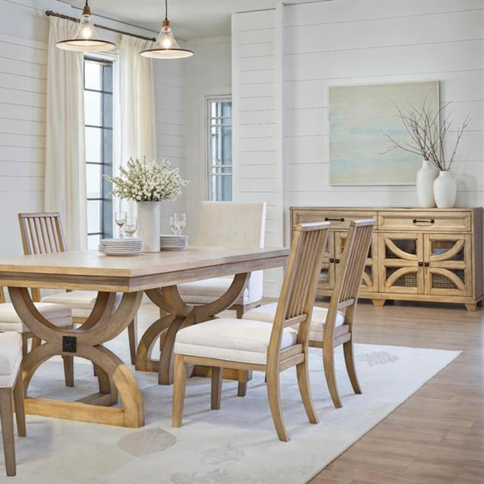 Magnussen Home Coventry Honey Maple Side Chair Set of 2
