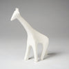 Global Views Matte White Giraffe