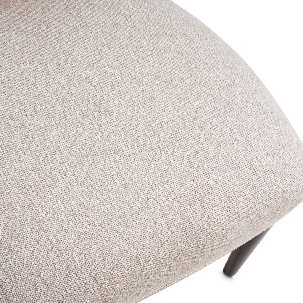 Michael Amini Camellia Field Linen/Warm Pecan Dining Side Chair - Set of 2
