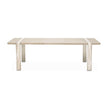 Michael Amini Lotus Bay Narrow Rectangular Dining Table - Sand