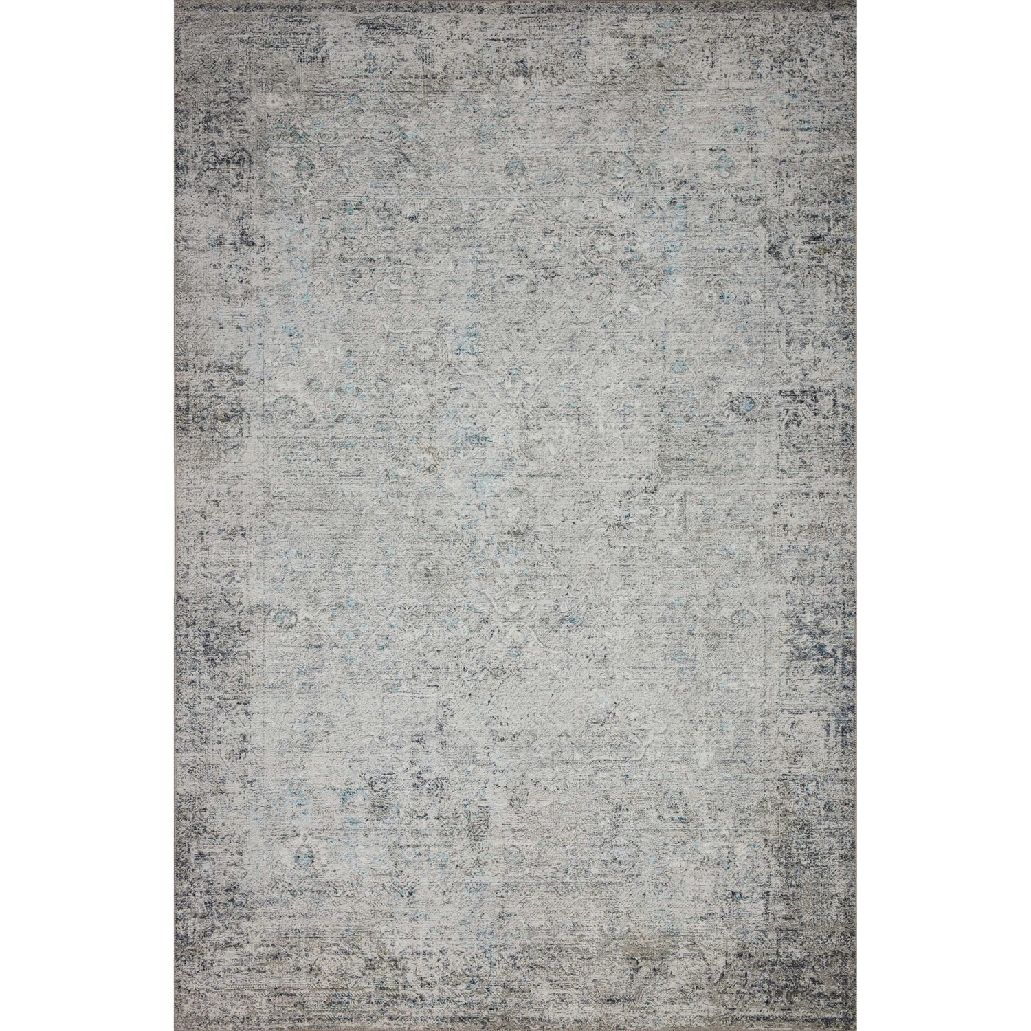 Loloi II Drift DRI-05 Ivory / Silver Rug