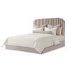 Michael Amini Amaryllis Lift Up Storage Bed - Taupe