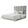 Michael Amini Rose Lift Up Storage Bed - Gray