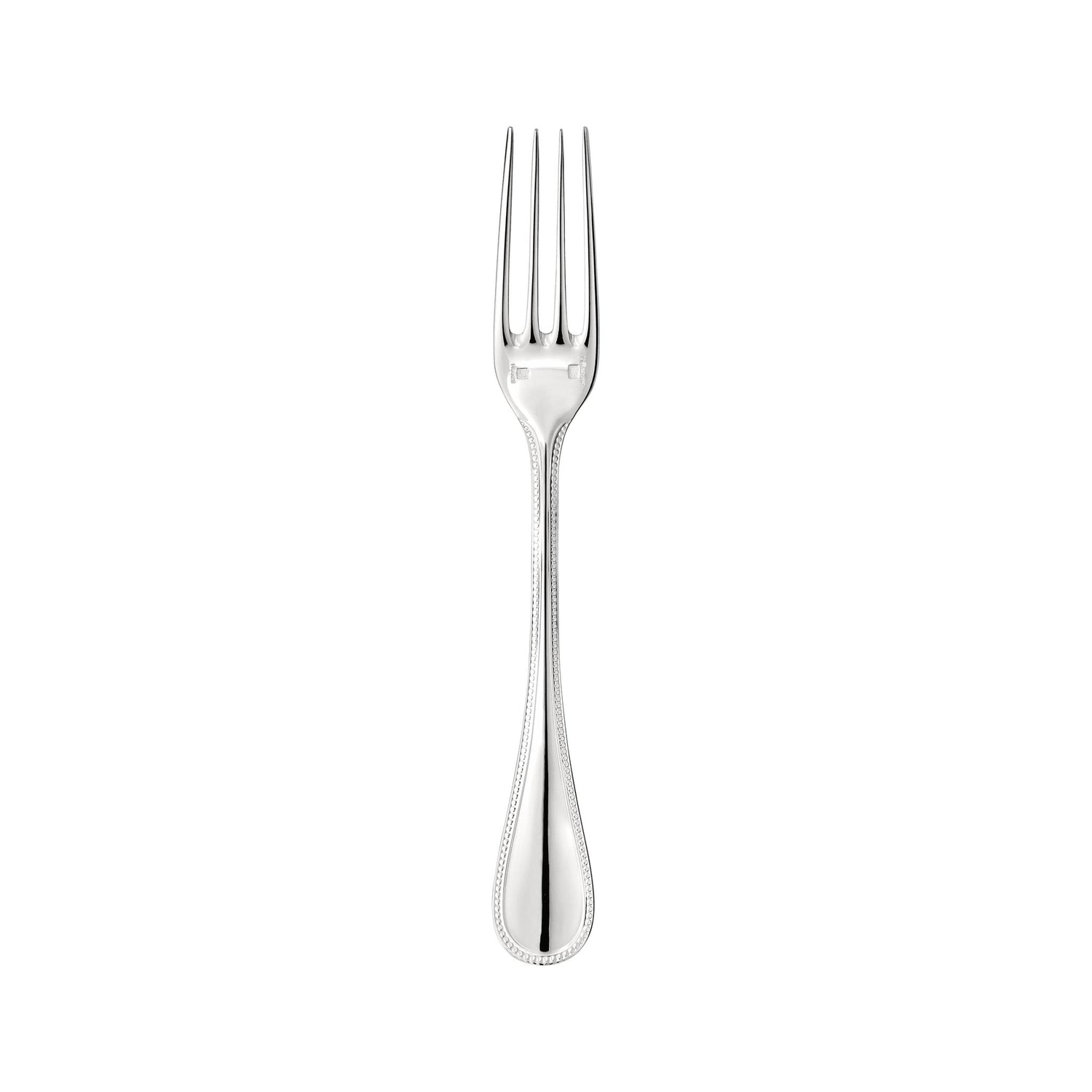 Christofle Perles Silver-Plated Dessert Fork