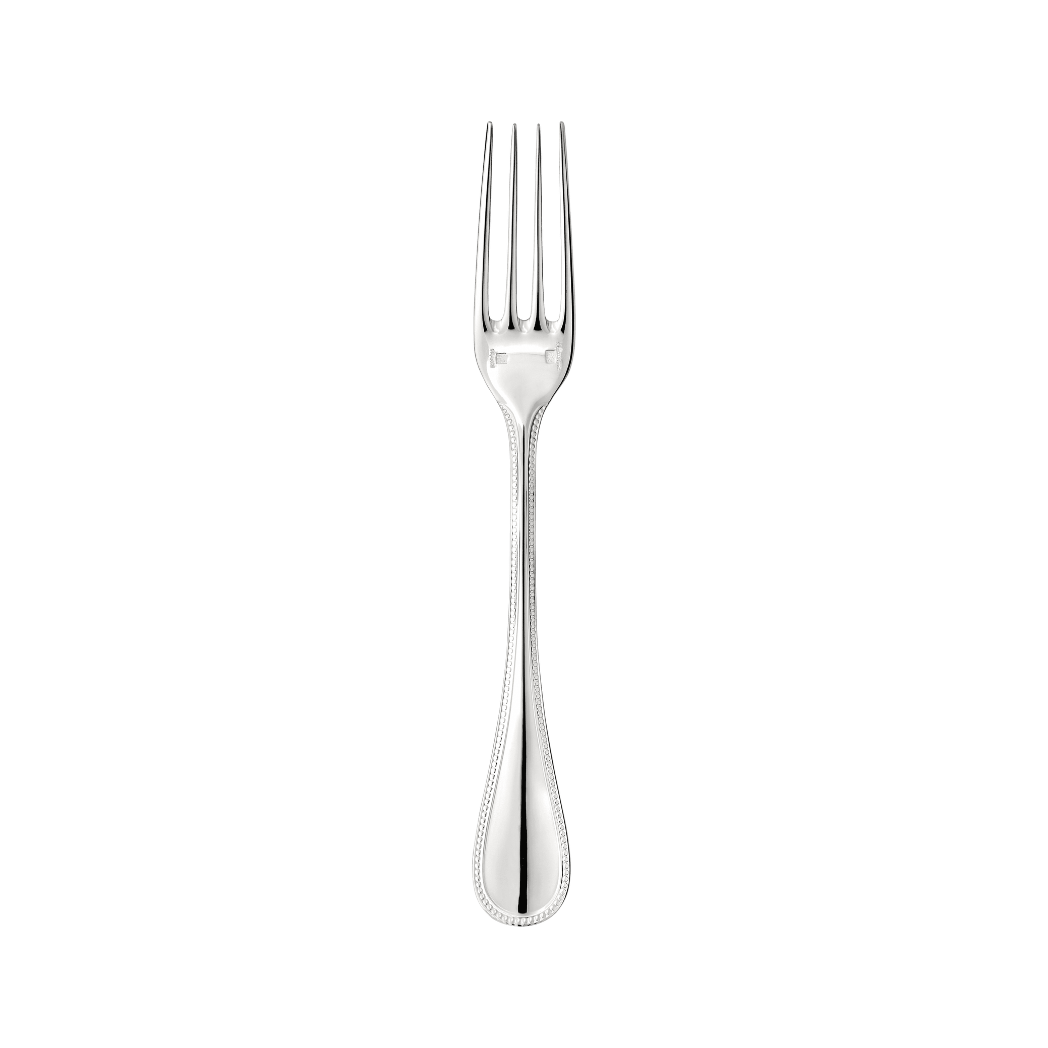 Christofle Perles Silver-Plated Dessert Fork