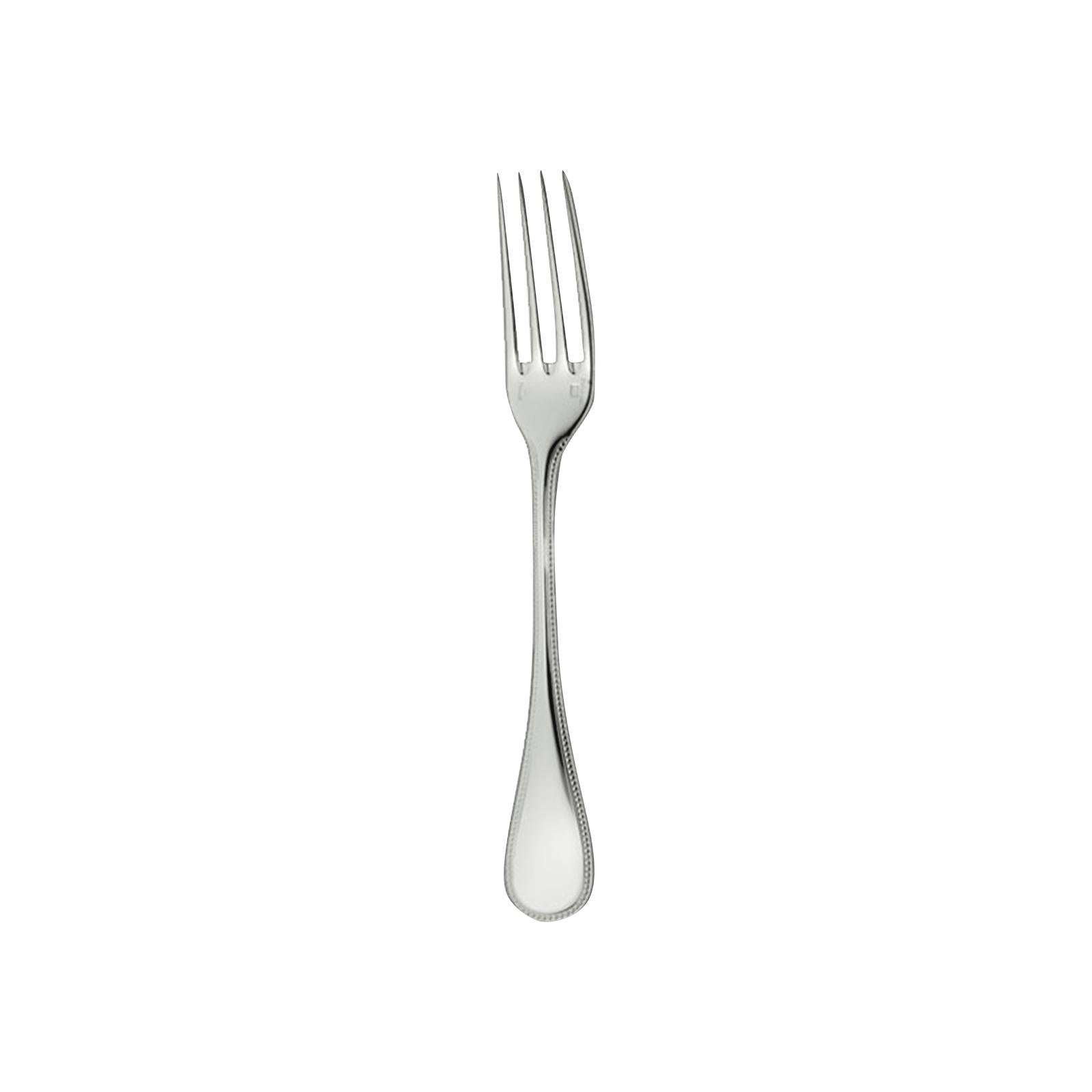 Christofle Perles Sterling Silver Dessert Fork