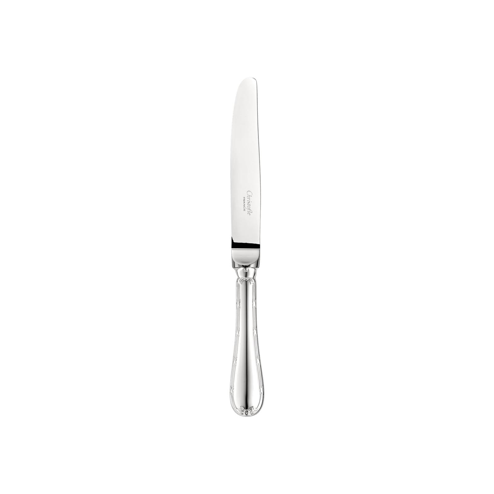 Christofle Rubans Silver Plated Dessert Knife