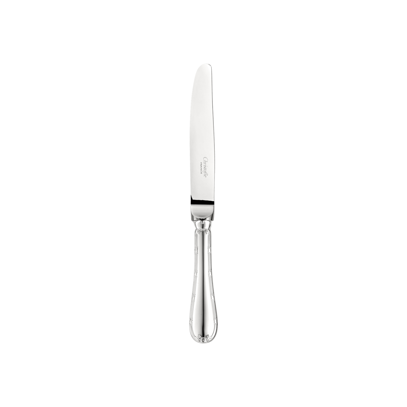 Christofle Rubans Silver Plated Dessert Knife