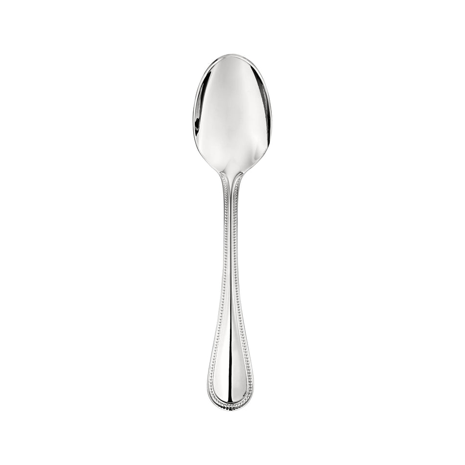 Christofle Steel Perles Stainless Steel Dessert Spoon