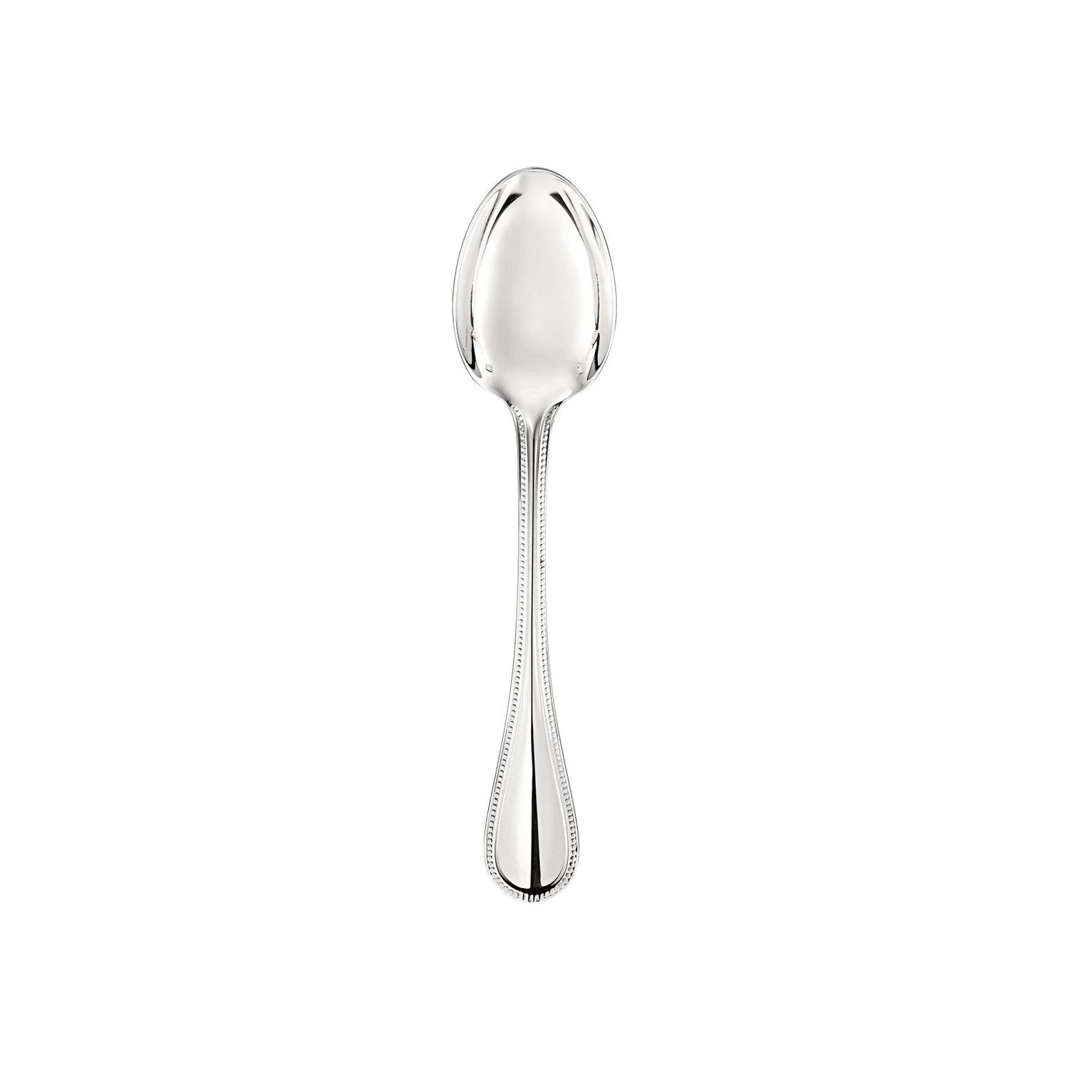 Christofle Perles Sterling Silver Dessert Spoon