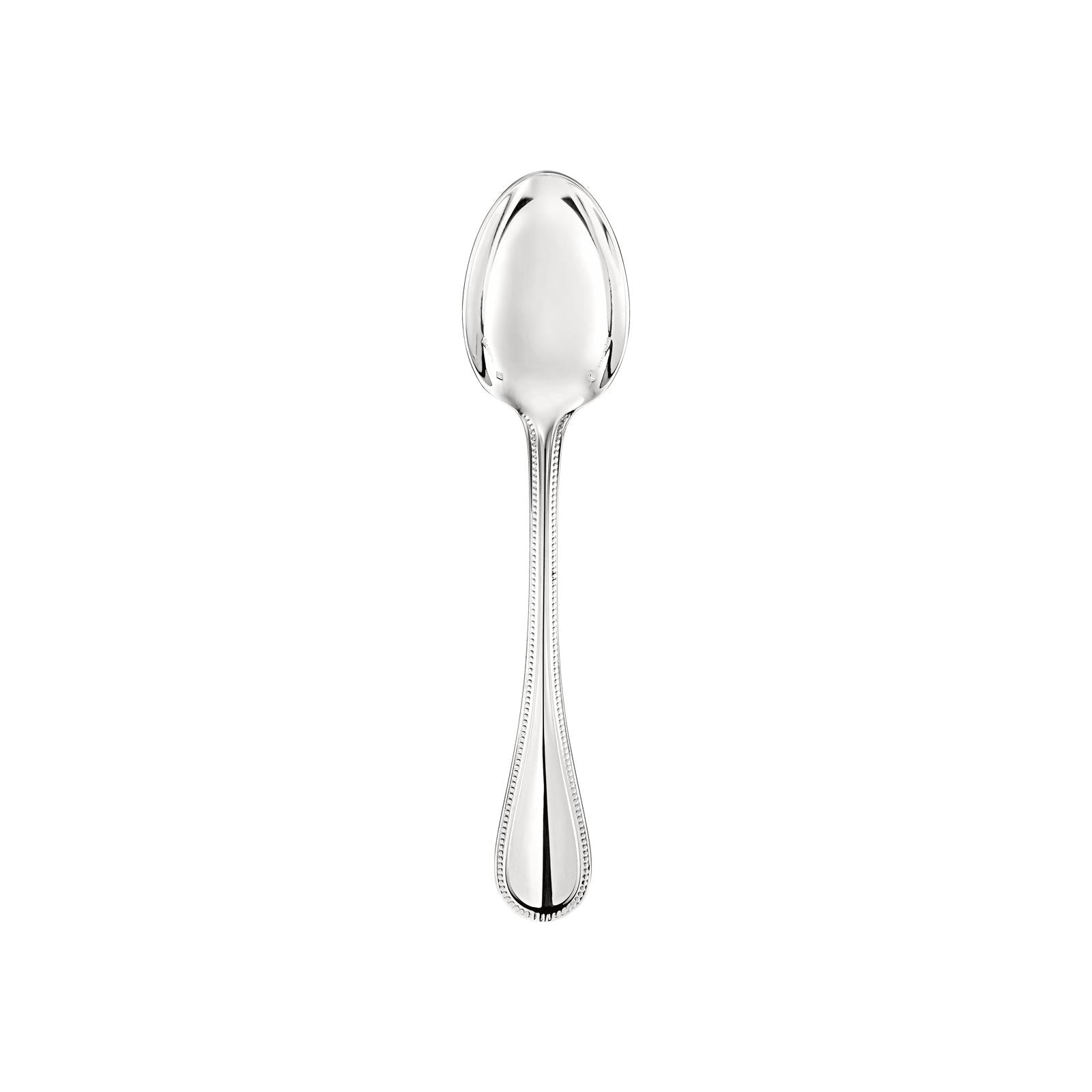 Christofle Perles Sterling Silver Dessert Spoon