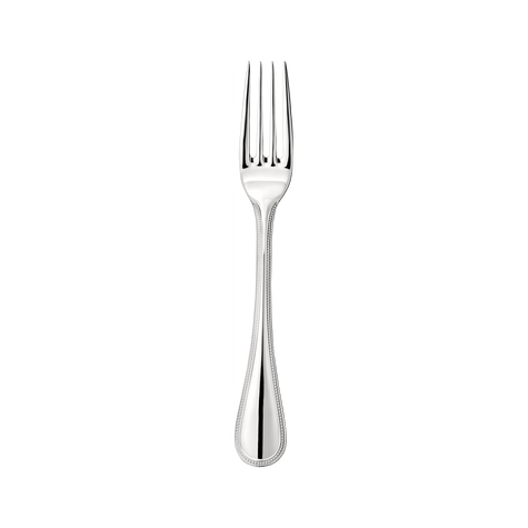 Christofle Steel Perles Stainless Steel Dinner Fork