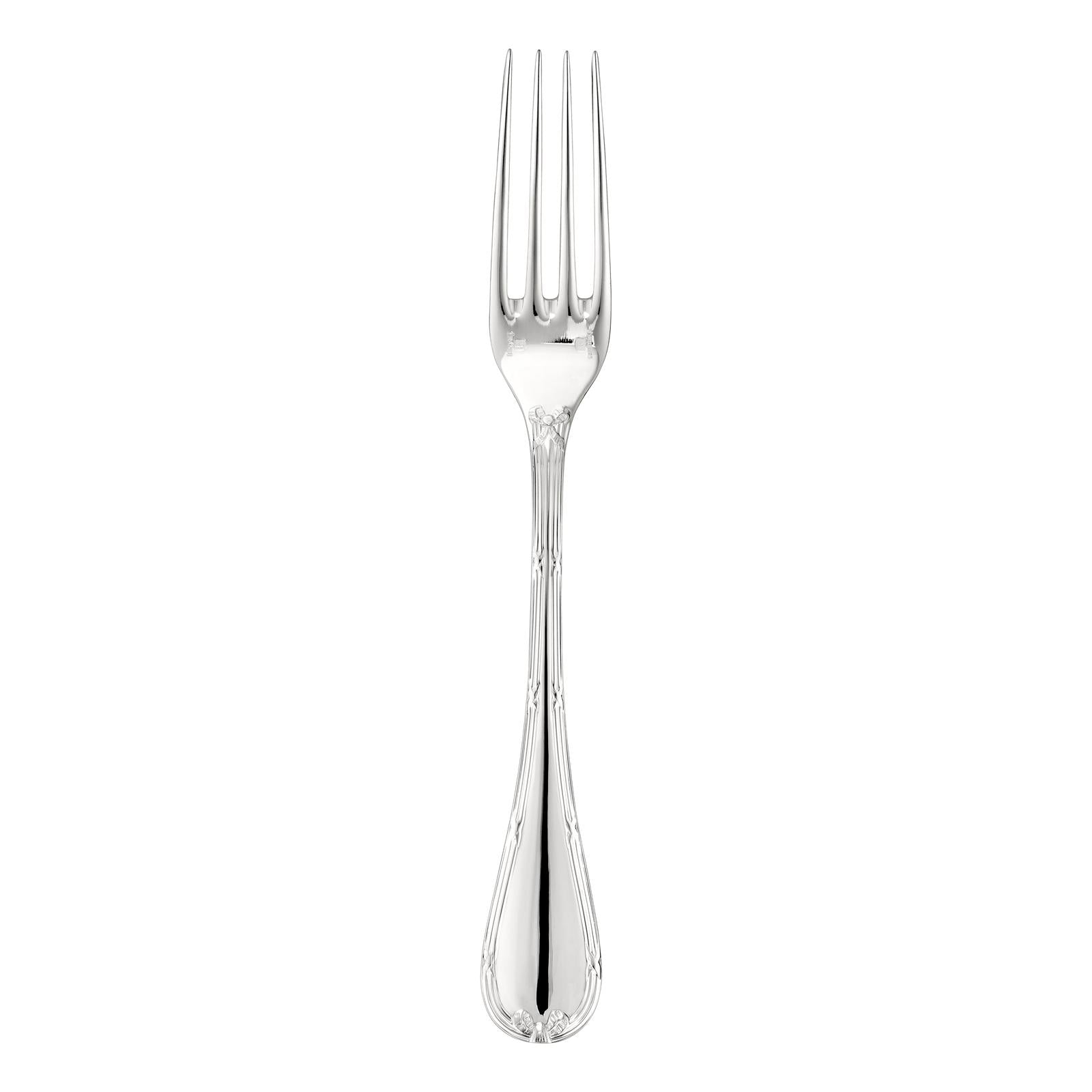 Christofle Rubans Silver Plated Dinner Fork