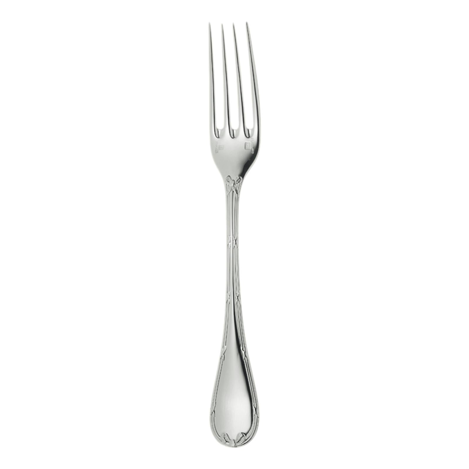 Christofle Rubans Silver Plated Dinner Fork