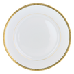 Christofle Malmaison Porcelain Dinner Plate Gold 26,5 Cm