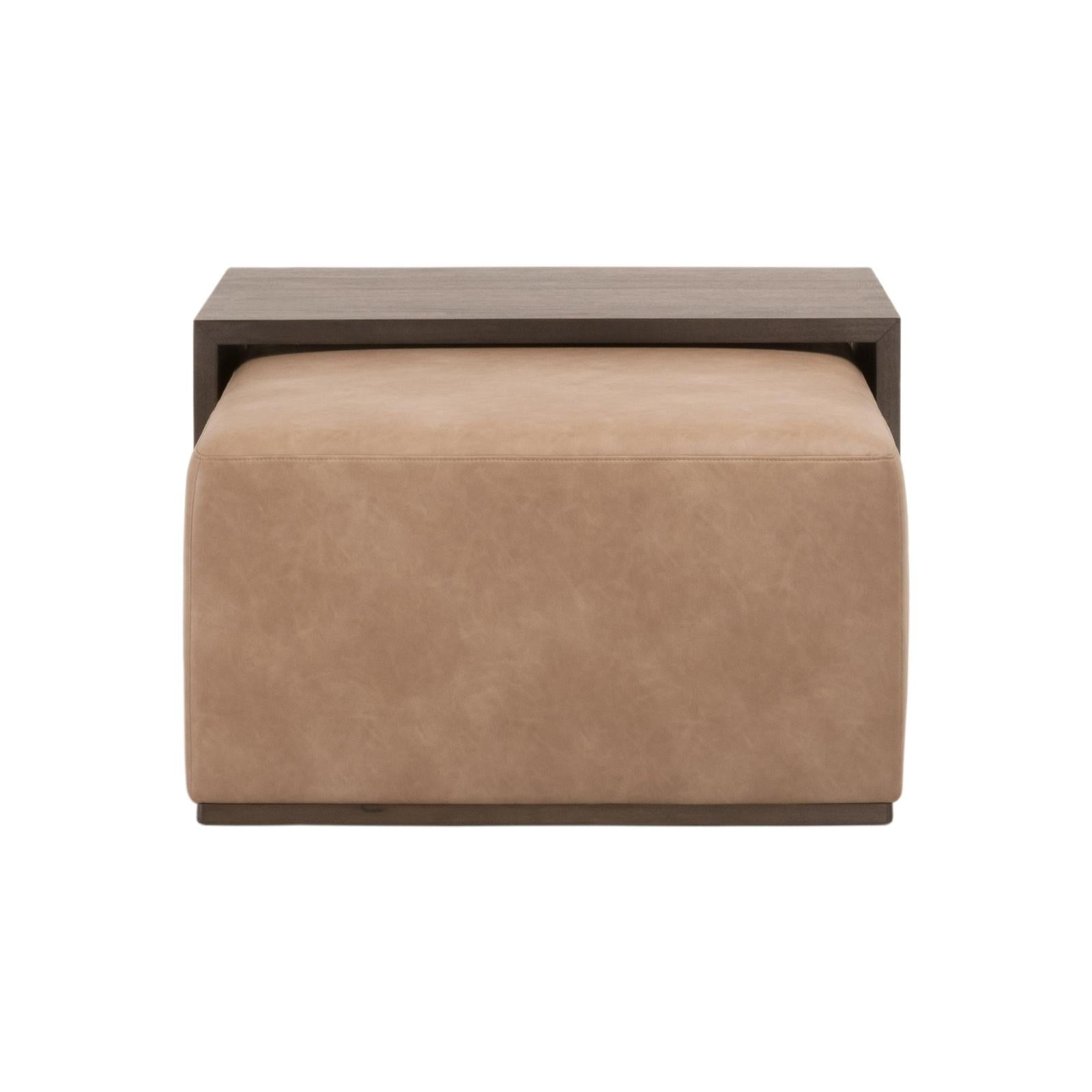Essentials For Living Dovetail Upholstered Coffee Table