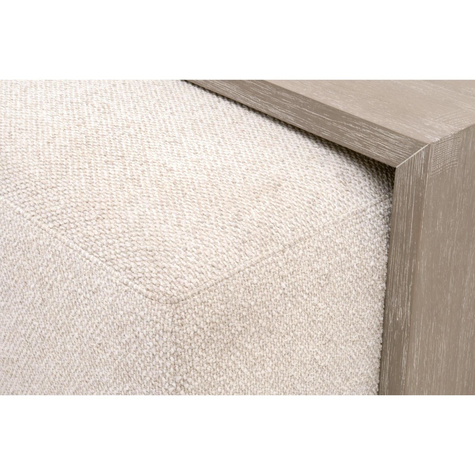 Essentials For Living Dovetail Upholstered Coffee Table