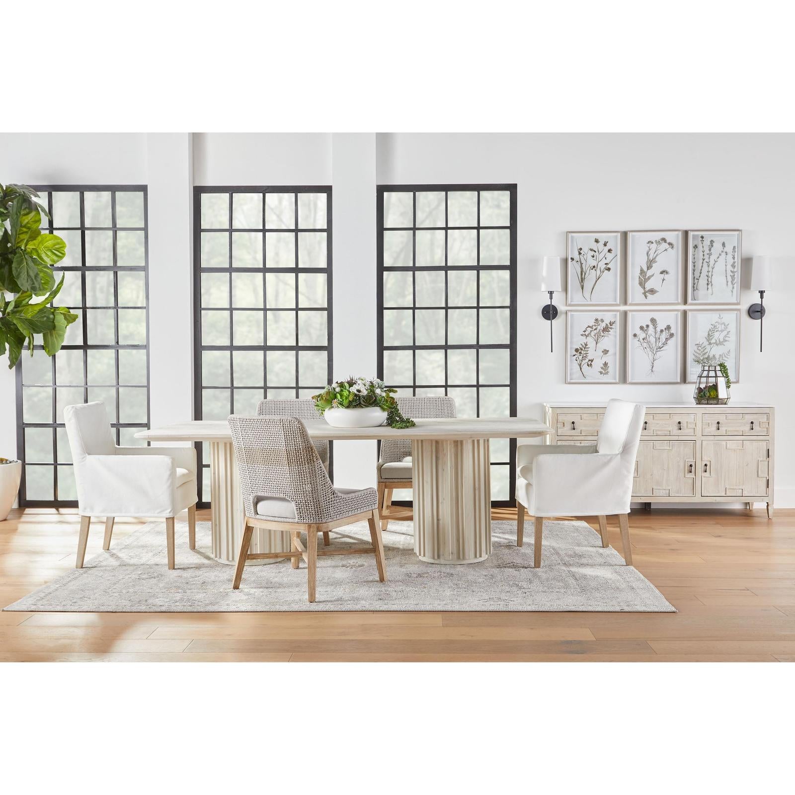 Essentials For Living Drake Slipcover Arm Chair