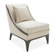 Michael Amini Paris Chic Accent Chair - Cremini/Espresso