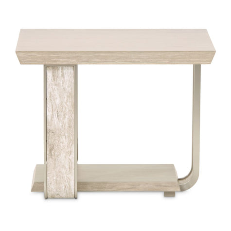 Michael Amini Lotus Bay End Table - Sand