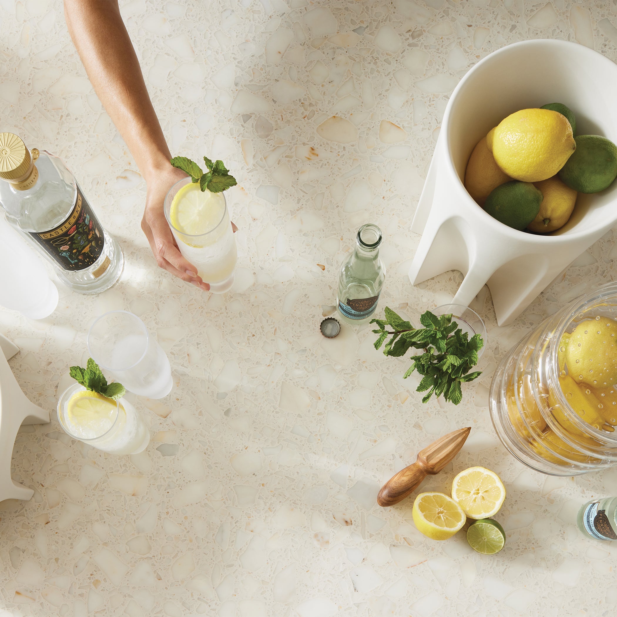 Global Views Arches Tabletop Pedestal by Ashley Childers