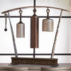 Global Views Three Tone Rail Sound Sculpture Natural Iron Clearance