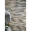 Feizy Elias 69FXF Modern Abstract Rug in Brown/Blue/Tan