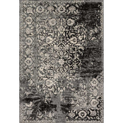 Loloi Emory EB-01 lack / Ivory Rug