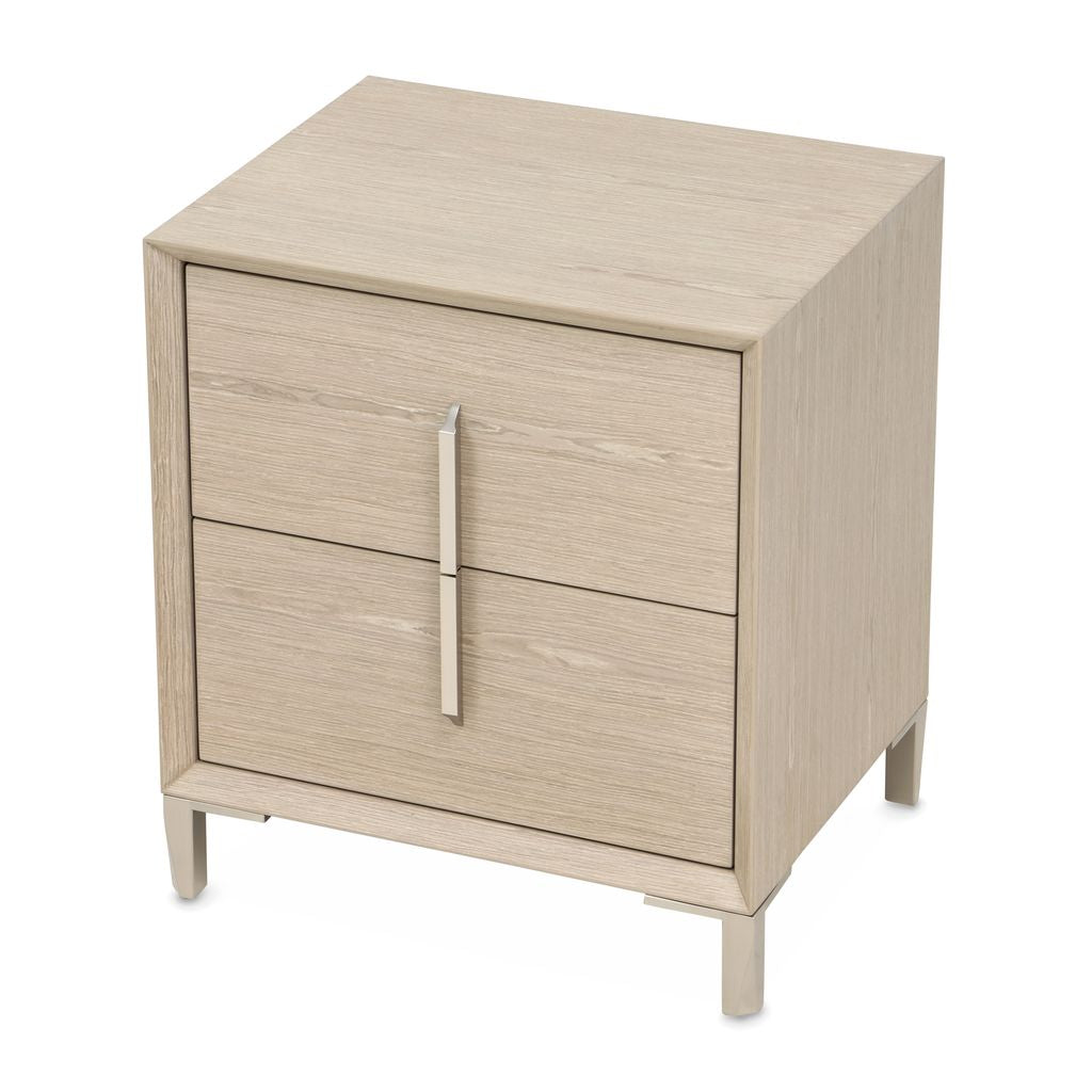 Michael Amini Lotus Bay Small Nightstand - Sand