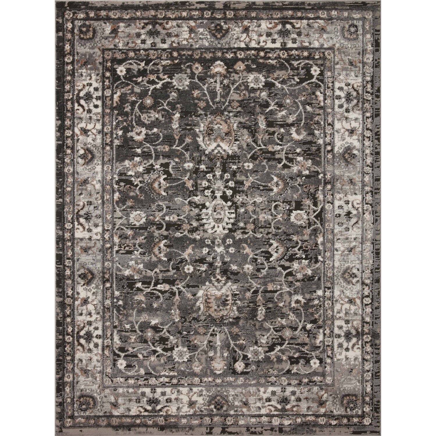 Loloi II Estelle EST-02 Charcoal / Grey Rug