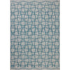 Loloi II ESN-10 Fog / Teal Rug DC10