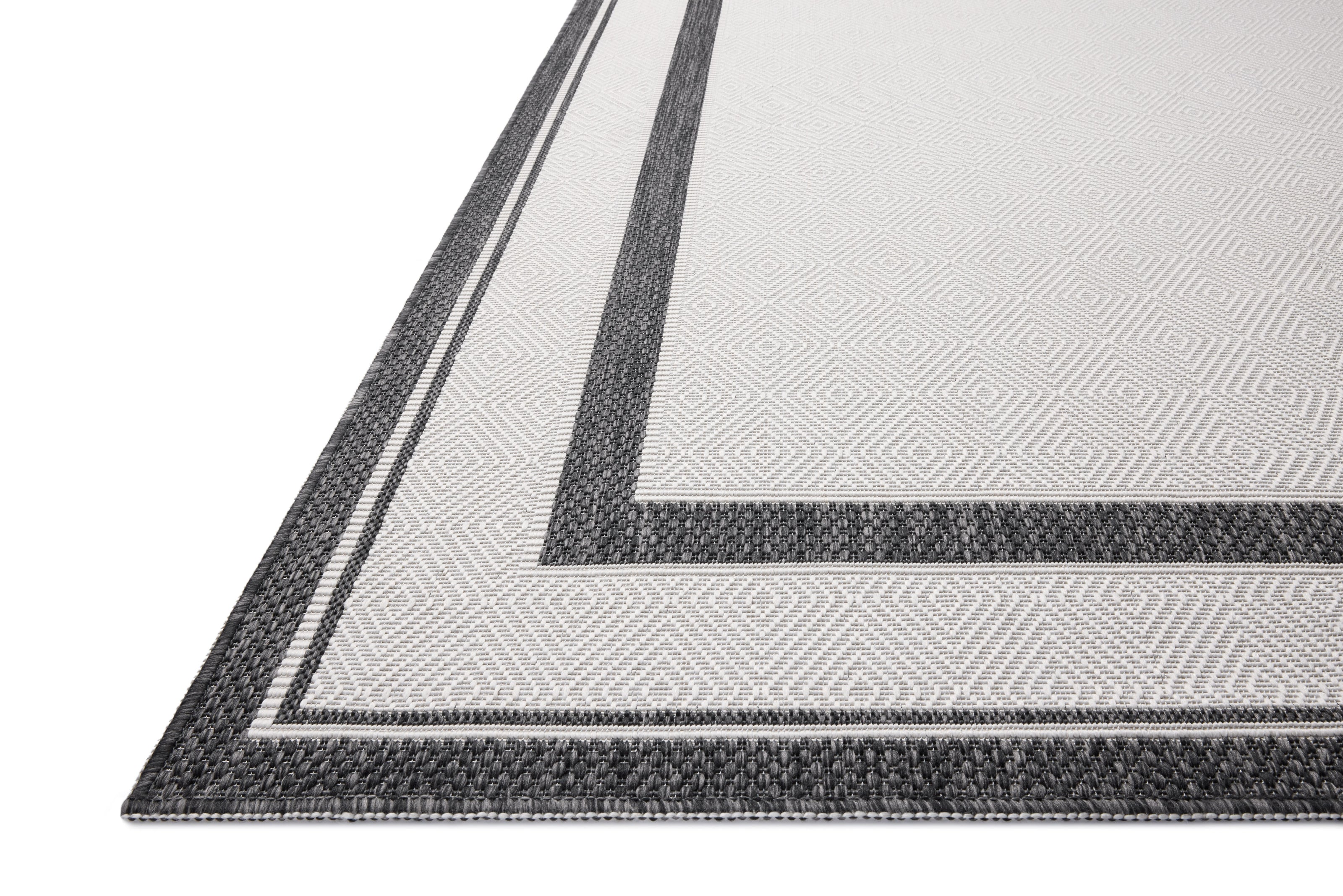 Loloi II ESN-11 Onyx / Ivory Rug DC10
