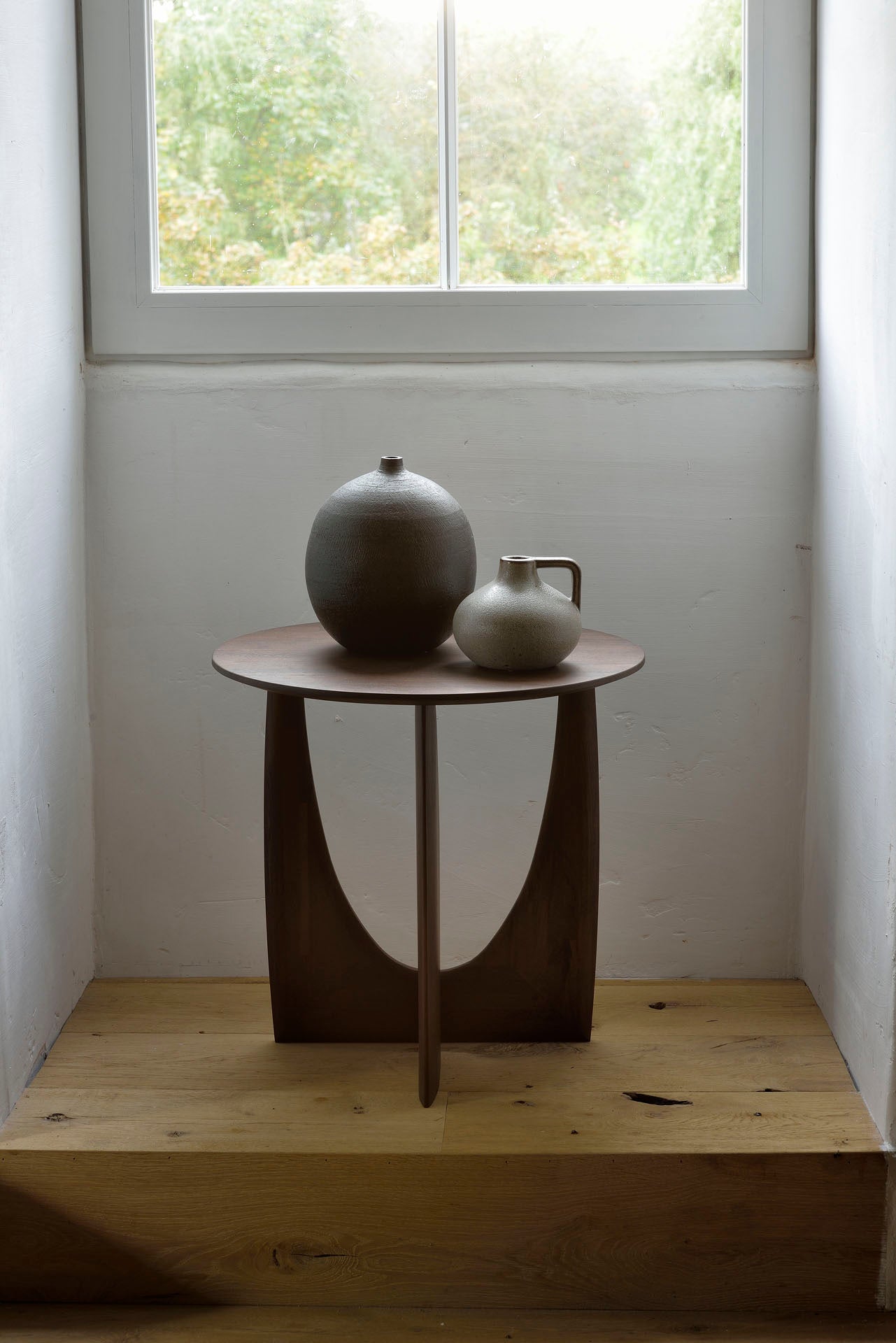 Ethnicraft Geometric Side Table