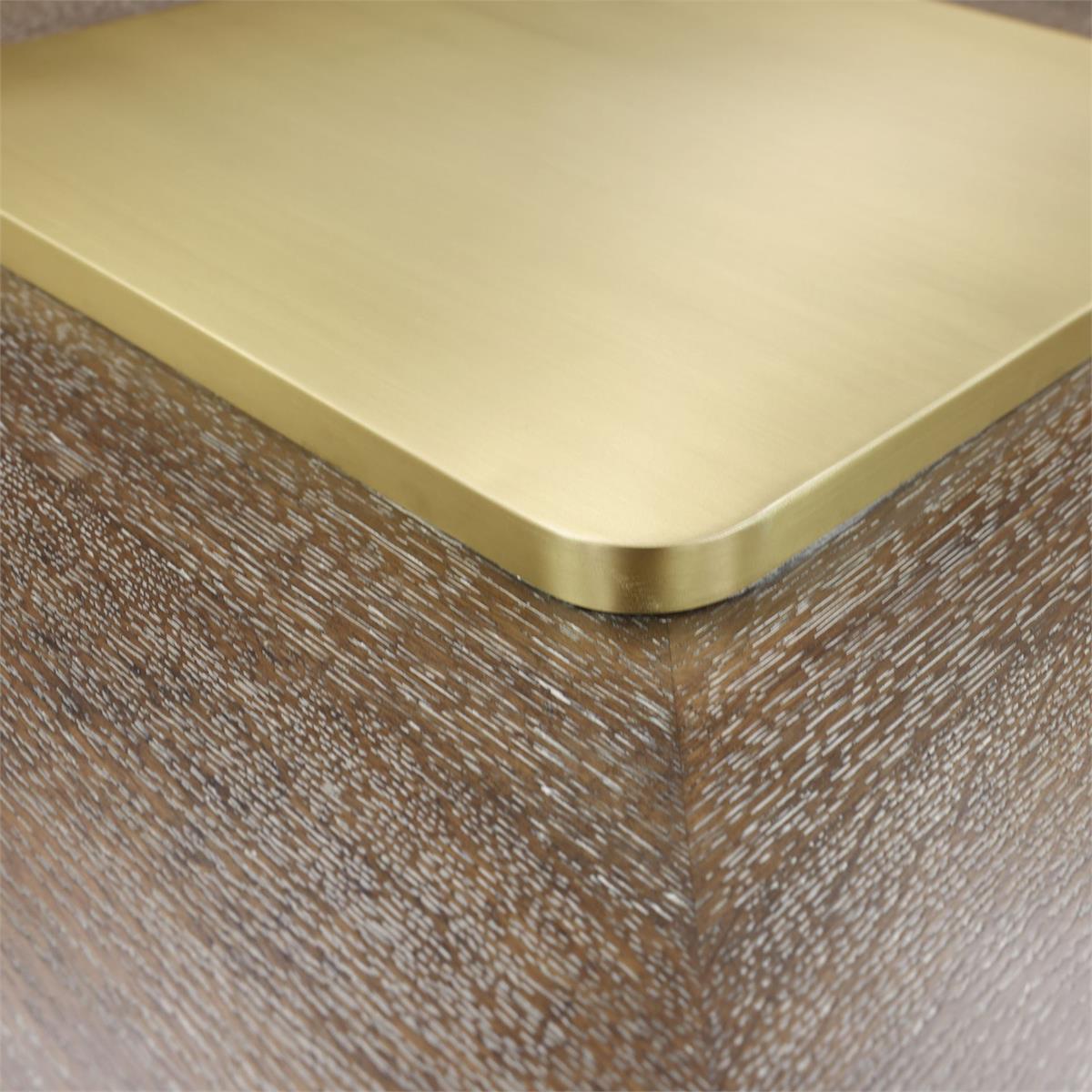John Richard Plateau Cocktail Table, Gold