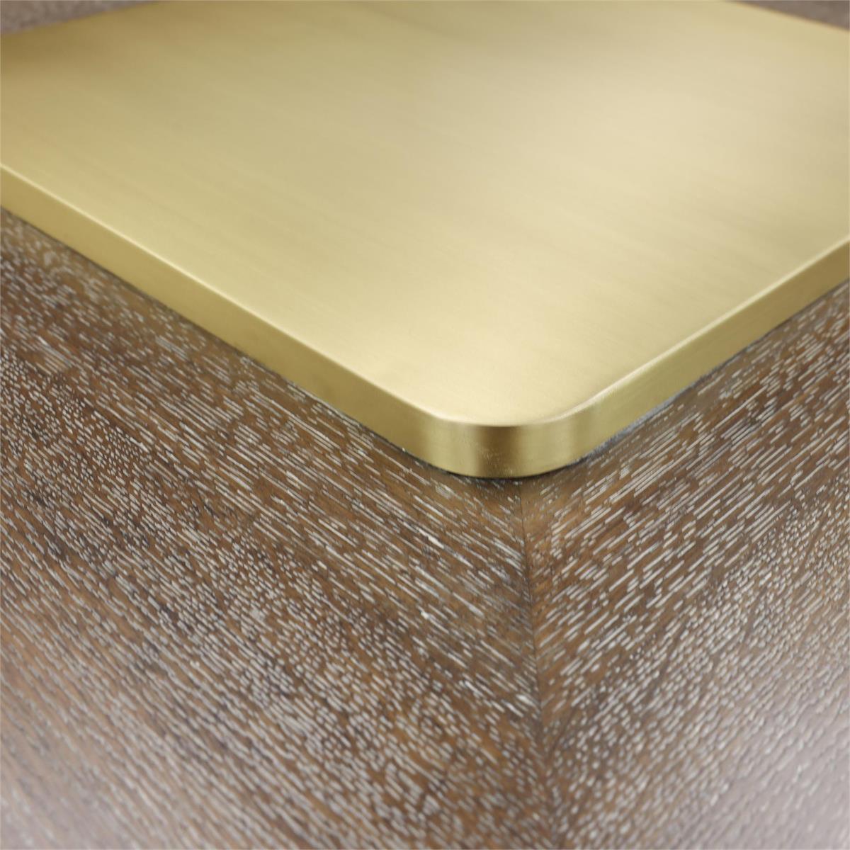 John Richard Plateau Cocktail Table, Gold