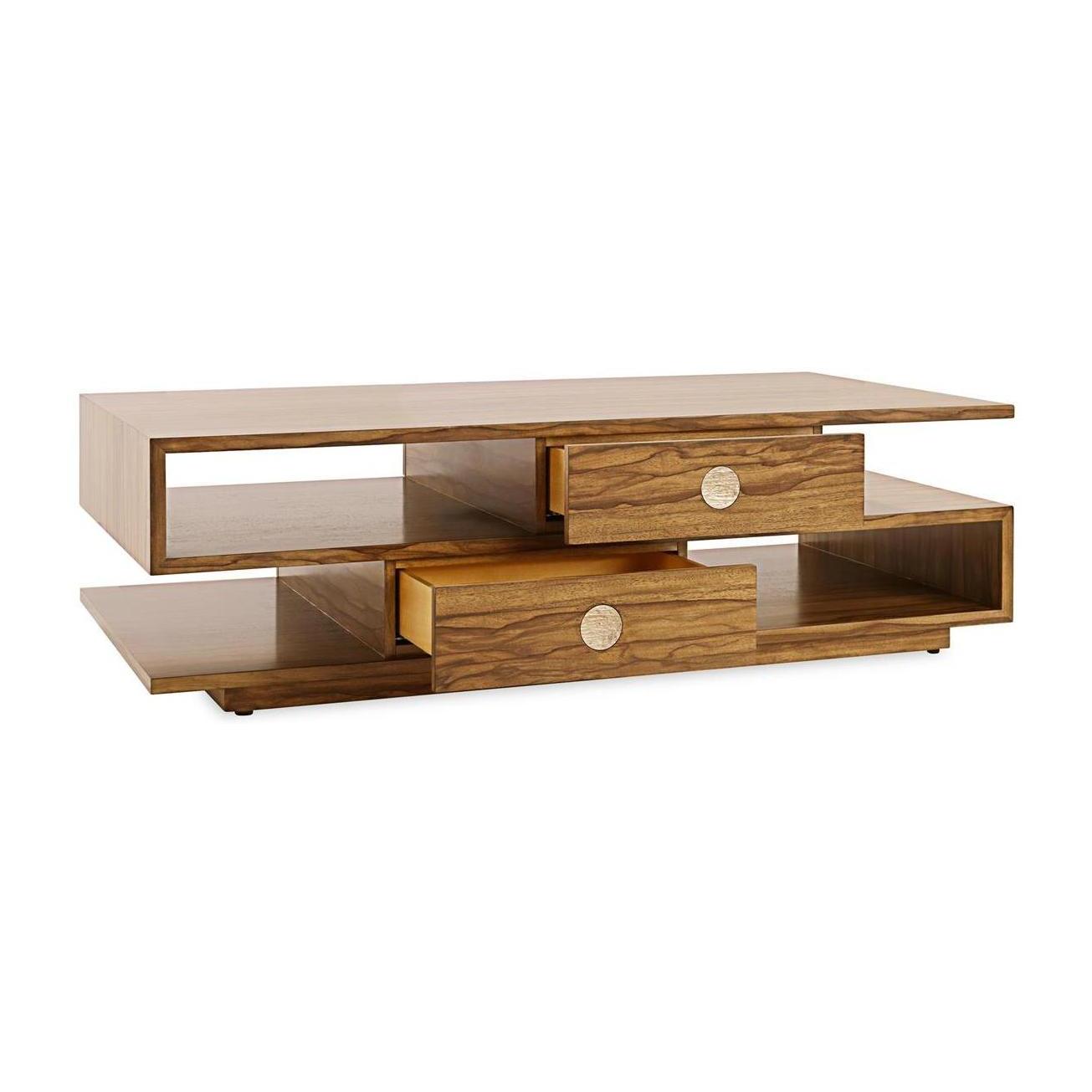 John Richard Vantage Two-Drawer Cocktail Table