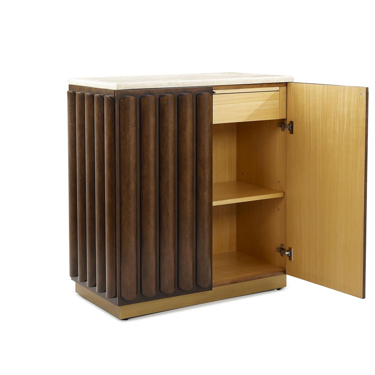 John Richard Lodge Cabinet with Drawer