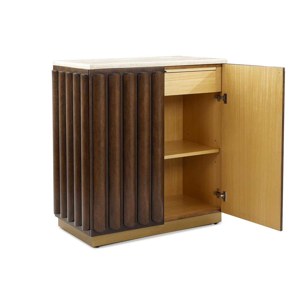 John Richard Lodge Cabinet with Drawer