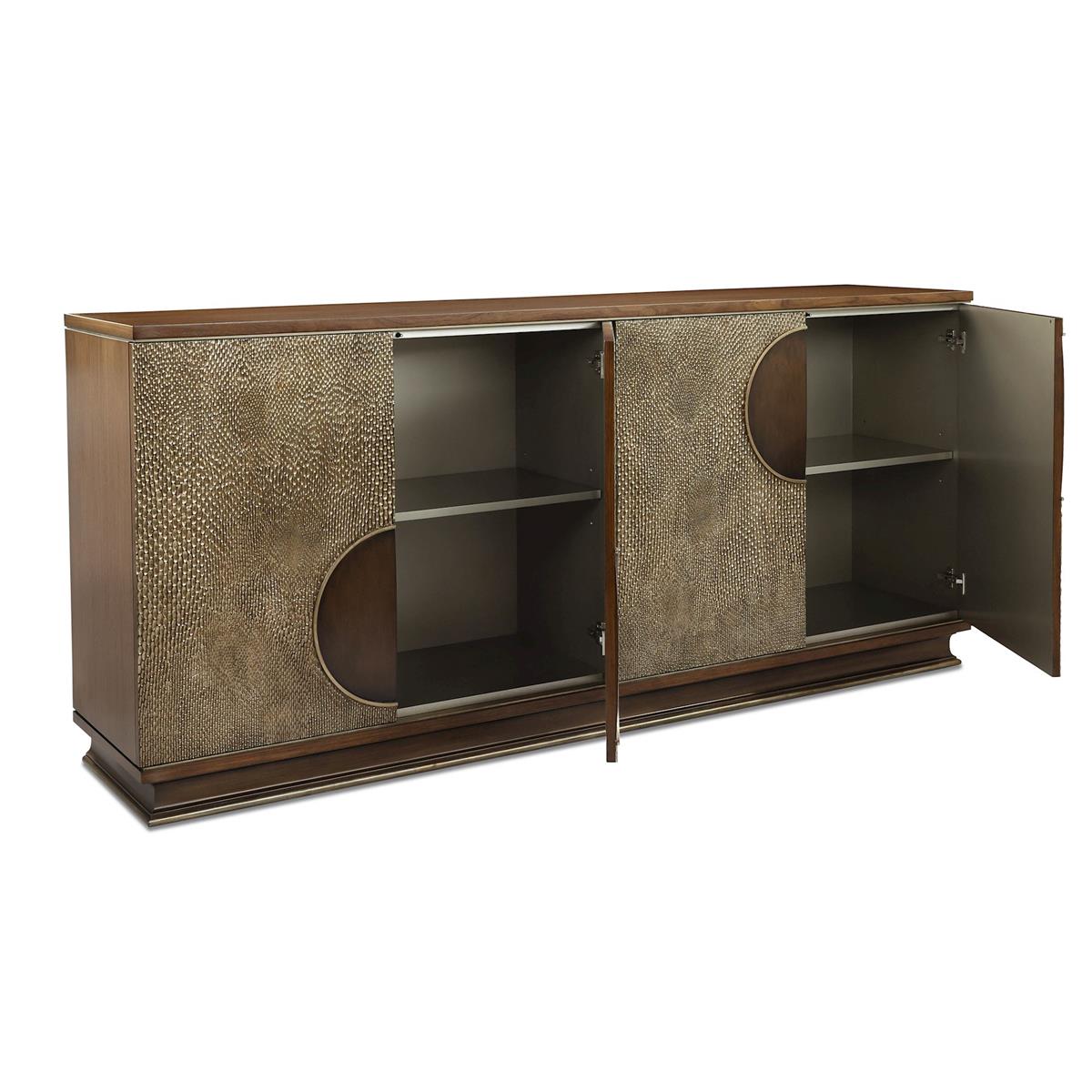 John Richard Naga Four-Door Credenza