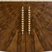 John Richard Korina Four-Door Credenza