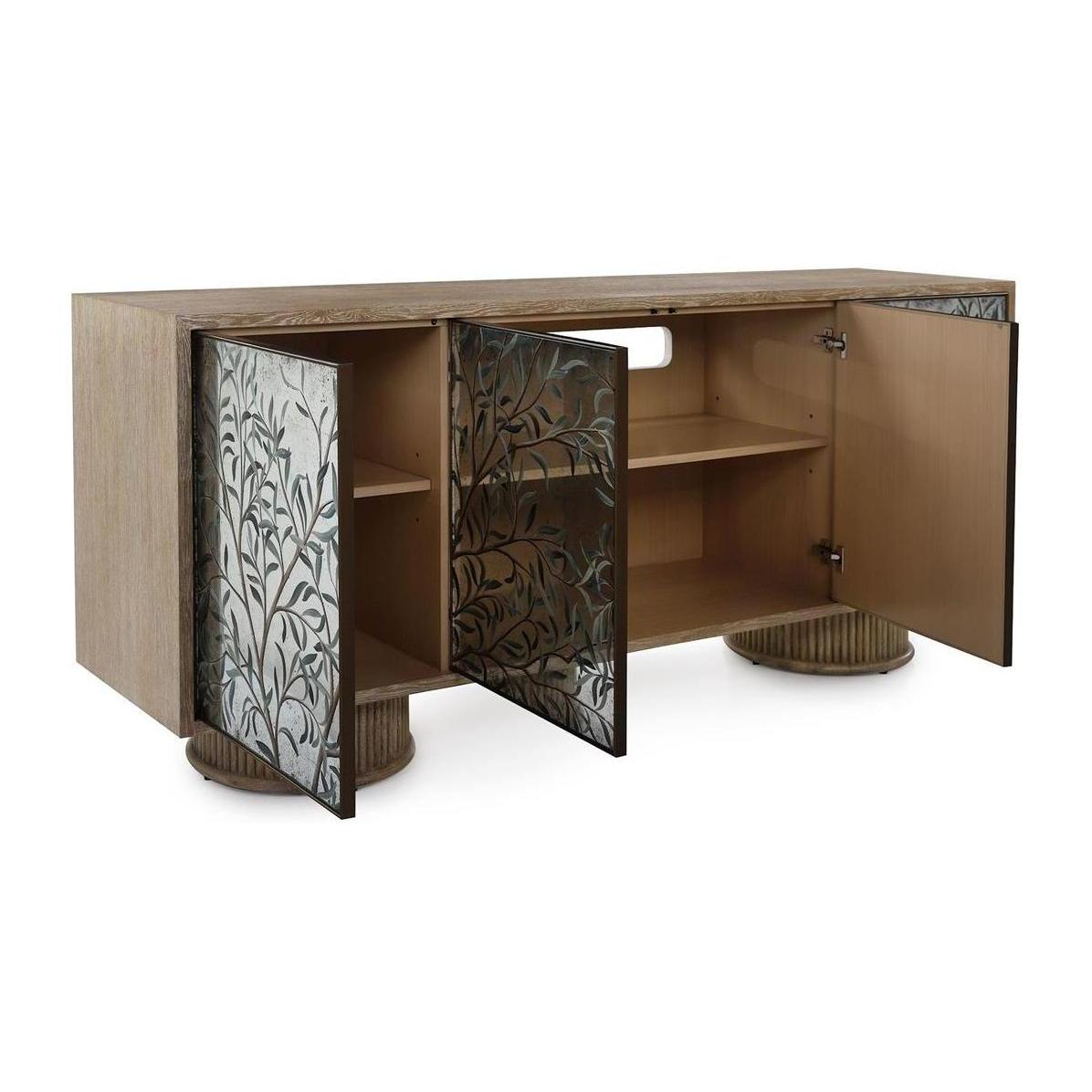 John Richard Olive Branch Four-Door Credenza